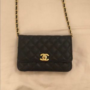 Fake Chanel quilt bag